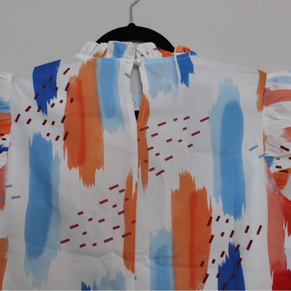 Multicolored Women’s Blouse - Picture 4 of 4